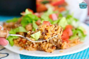 Taco rice