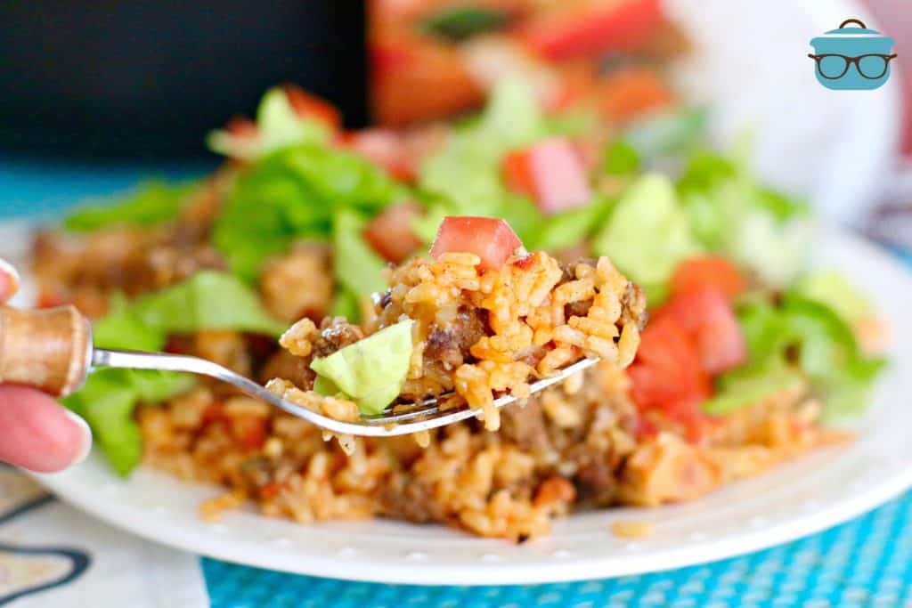 Taco rice