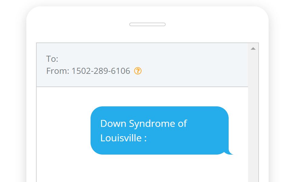 DSL text message image