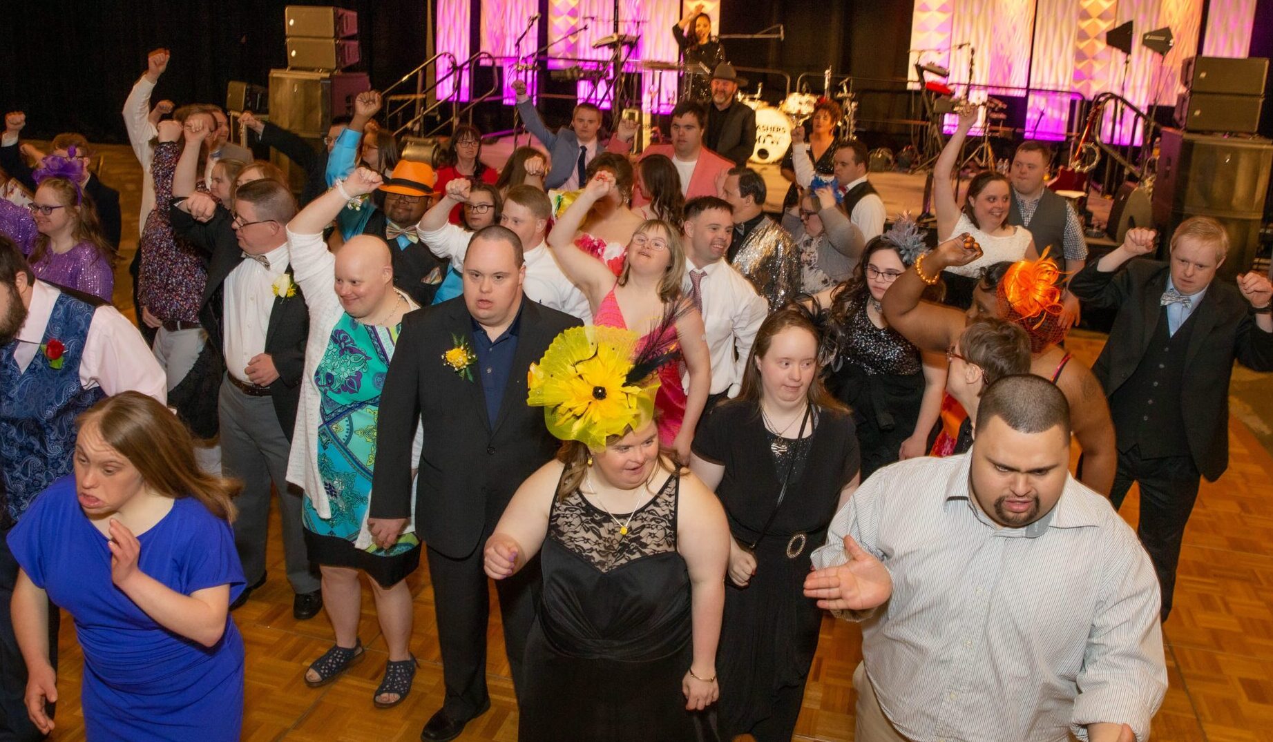 down syndrome gala flash mob 2023